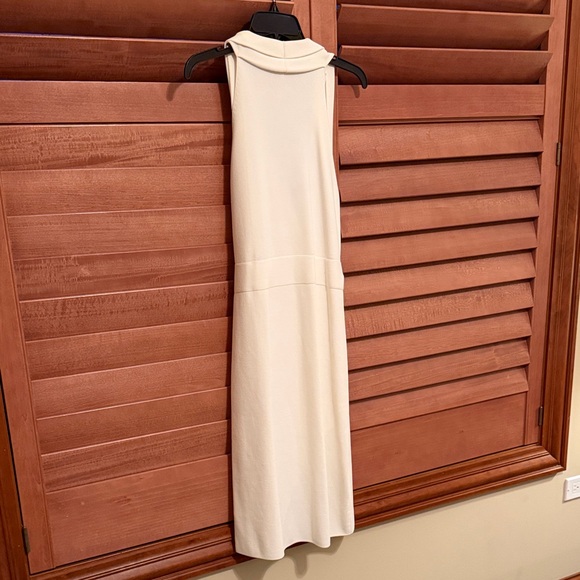 Reiss “Macy” Cream Midi Dress with Waist Tie - Picture 7 of 14